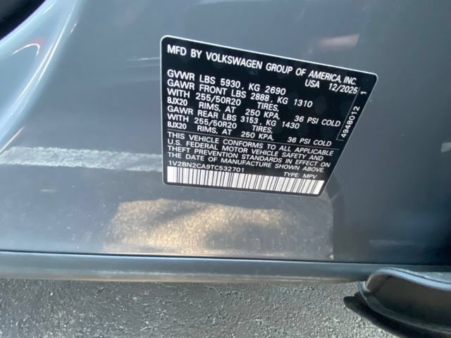 Used 2026 Volkswagen Atlas SEL AWD/4WD image 18