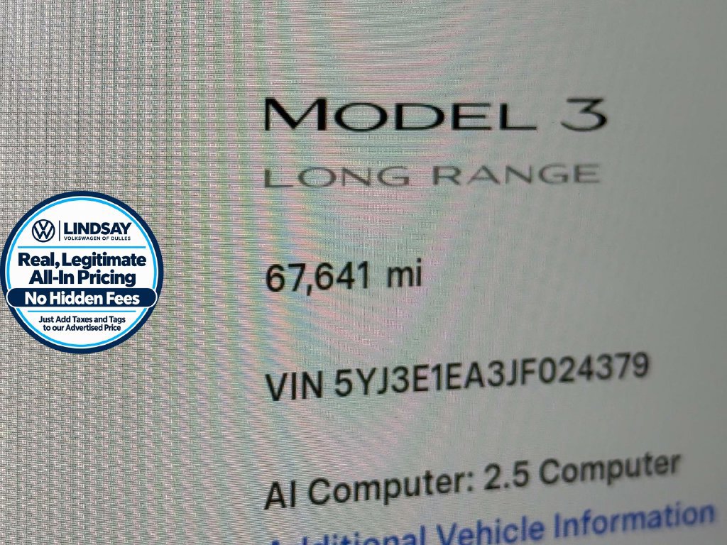 Used 2018 Tesla Model 3 Long Range RWD image 30