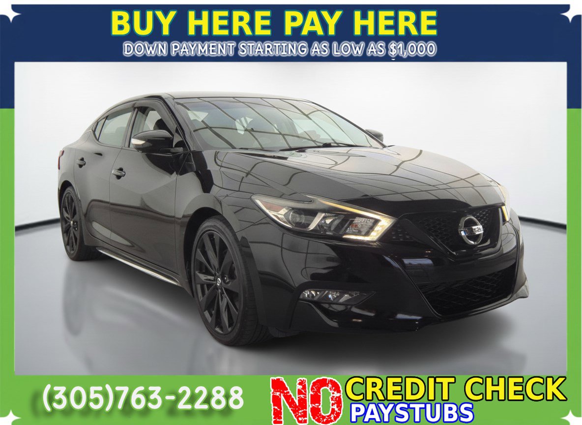 Used 2018 Nissan Maxima SR w/ Midnight Edition FWD image 1