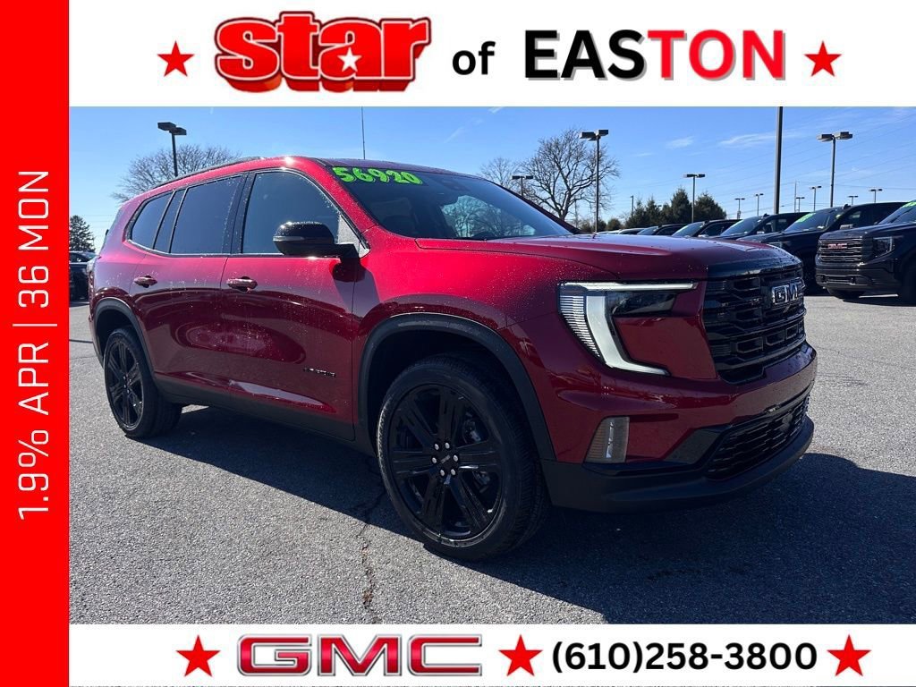 New 2026 GMC Acadia Elevation w/ Black Edition