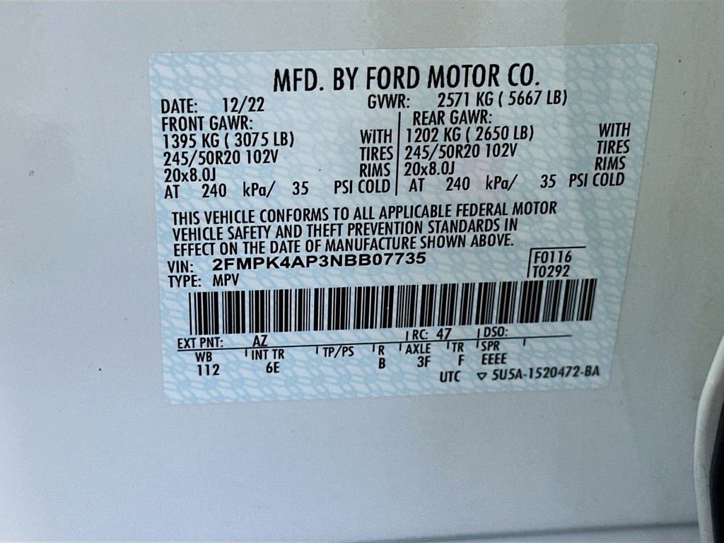 Used 2022 Ford Edge ST image 35