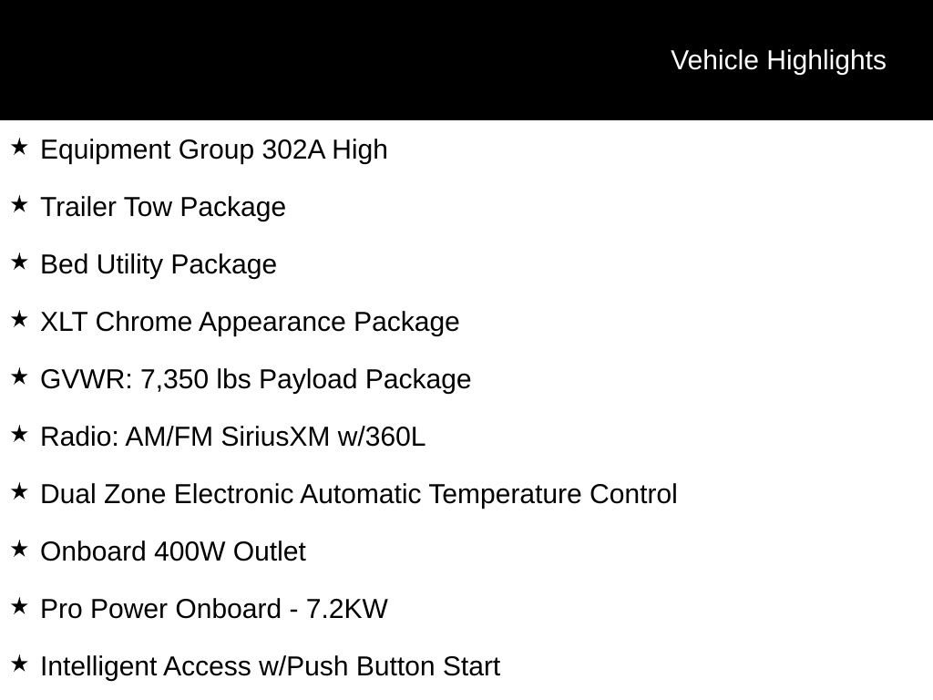 Used 2023 Ford F150 XLT w/ Equipment Group 302A High image 4