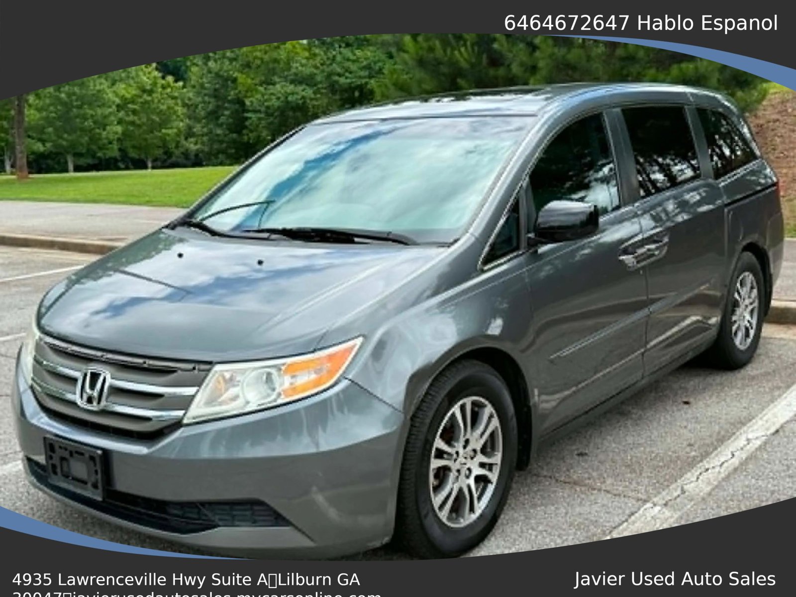 Used 2012 Honda Odyssey EX-L image 1