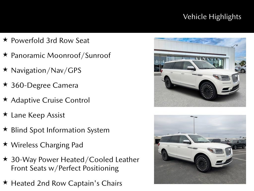 Used 2021 Lincoln Navigator L Black Label w/ Cargo Convenience Package image 28
