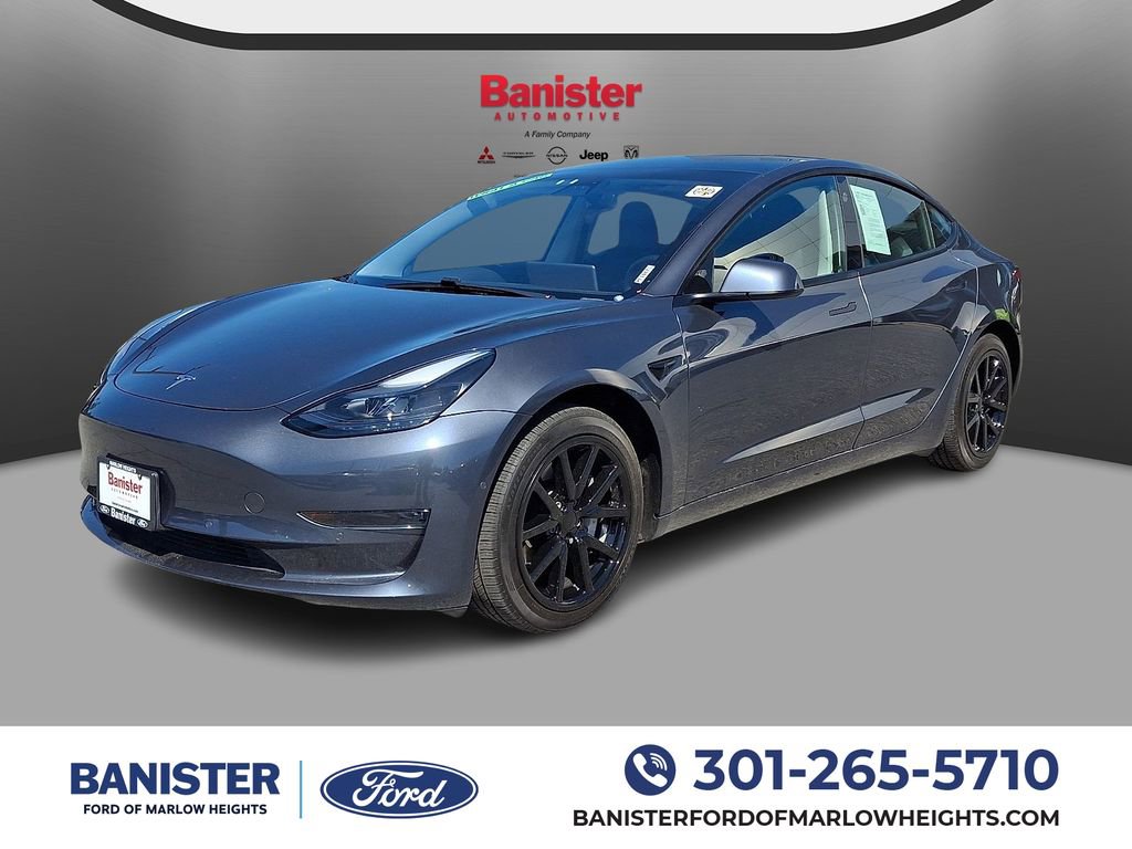 Used 2021 Tesla Model 3 Long Range AWD/4WD image 1