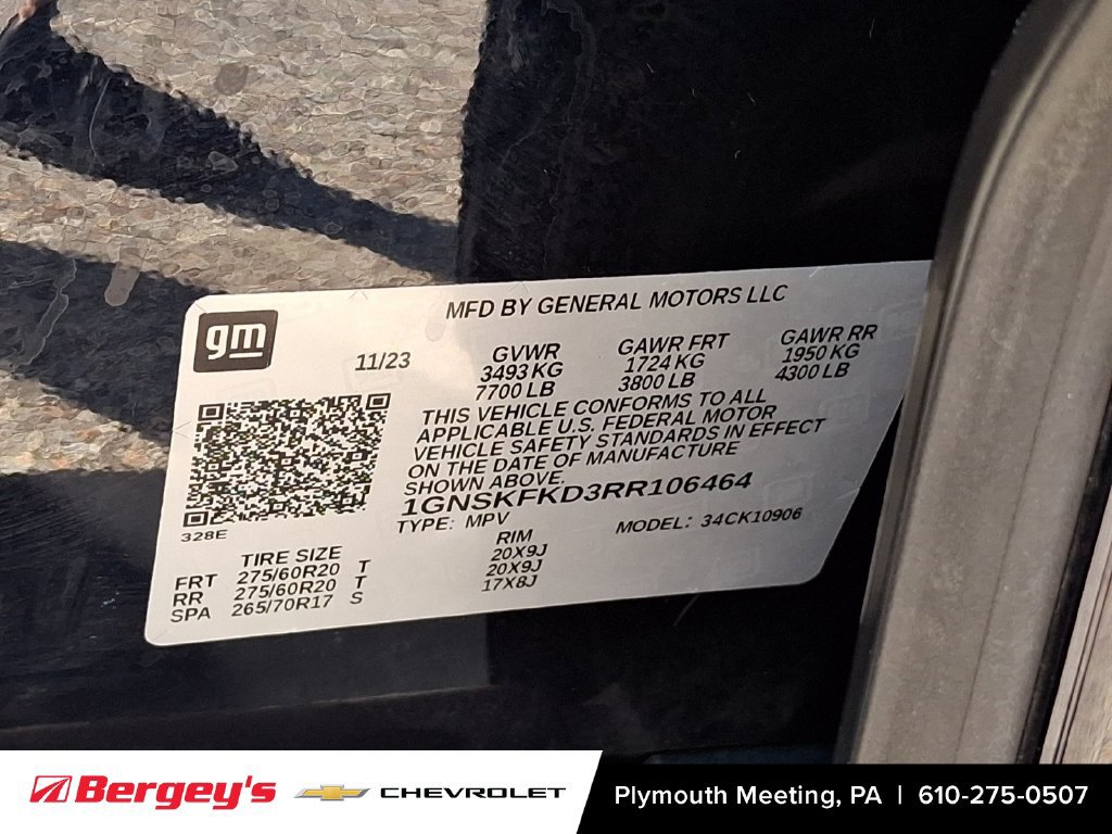 Certified 2024 Chevrolet Suburban Premier AWD/4WD image 28