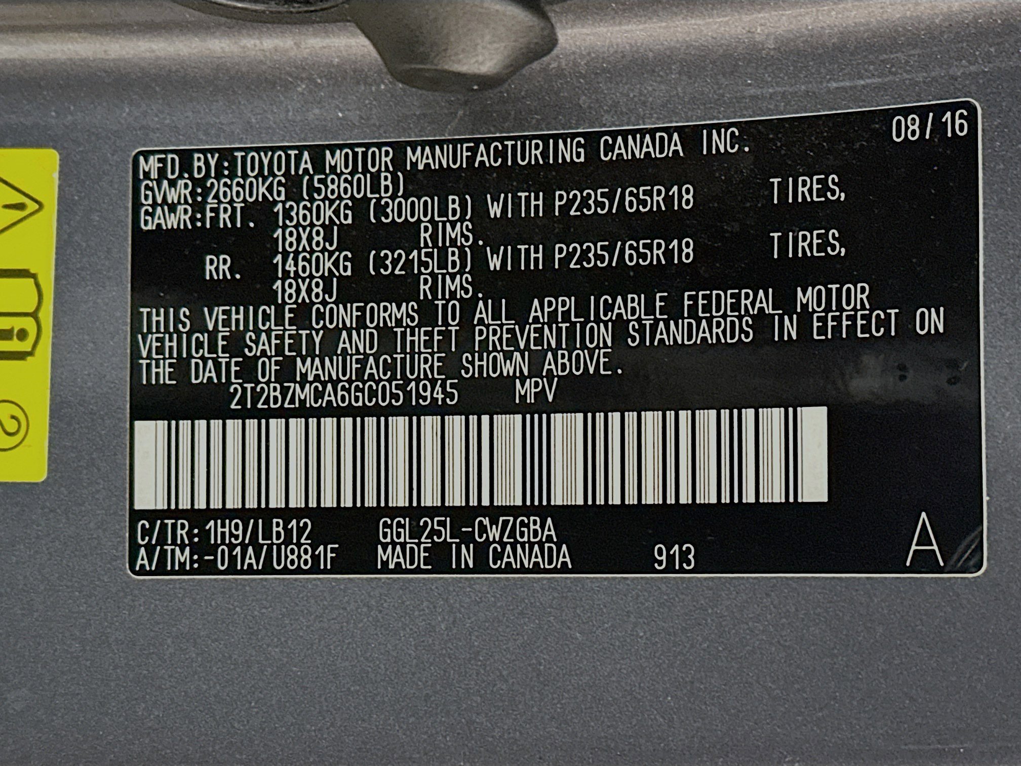 Used 2016 Lexus RX 350 AWD w/ Premium Package image 32