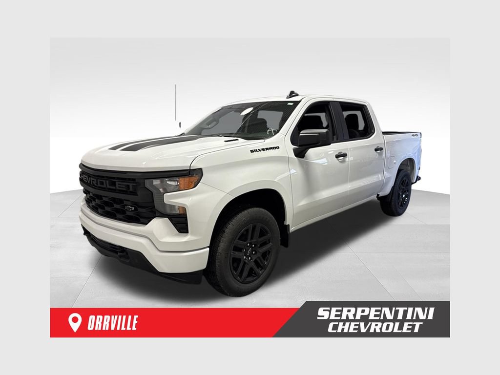New 2026 Chevrolet Silverado 1500 Custom w/ Rally Edition