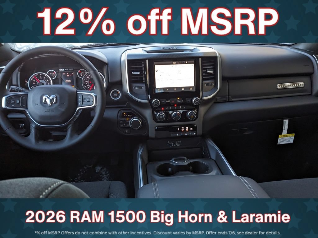 New 2026 RAM 1500 Big Horn w/ Night Edition AWD/4WD image 14
