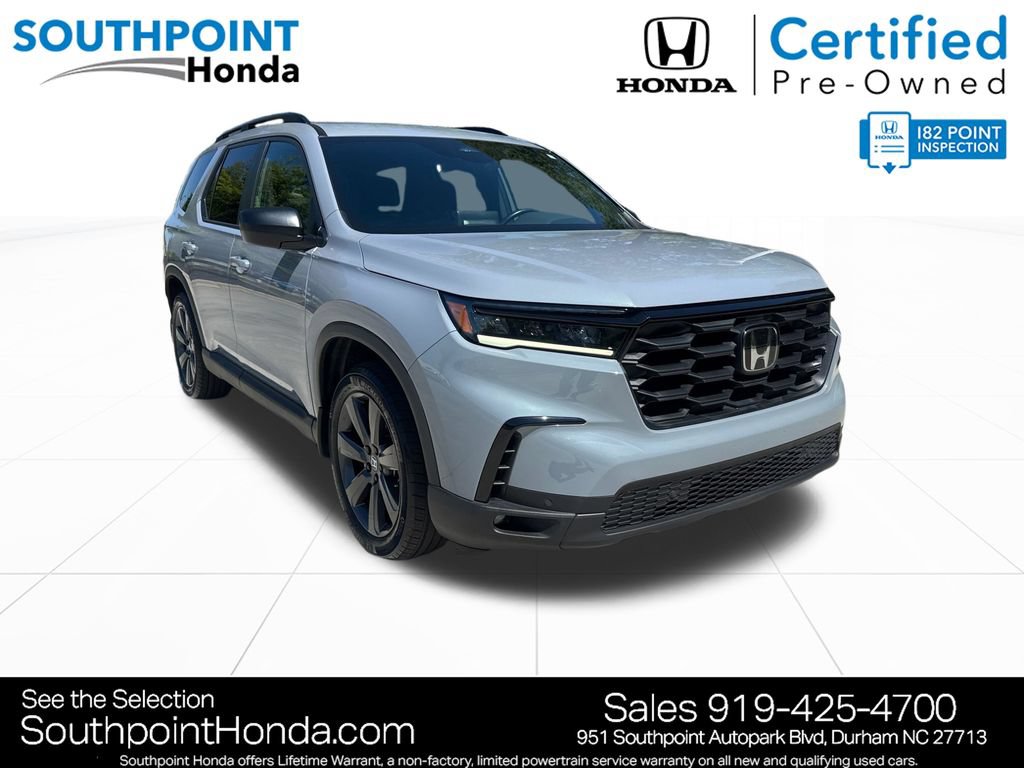 Certified 2025 Honda Pilot Sport
