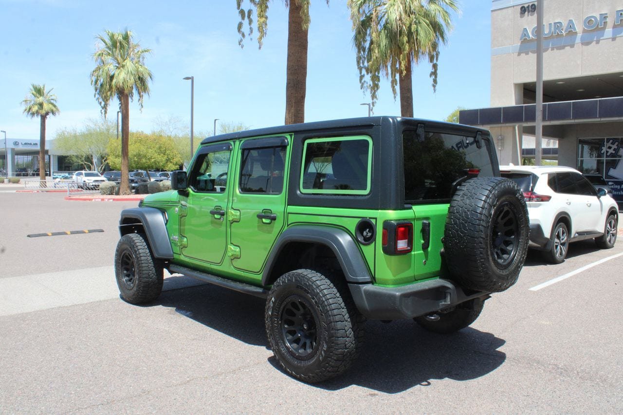 Used 2018 Jeep Wrangler Unlimited Sport S AWD/4WD image 5
