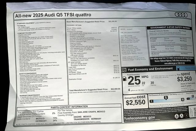 New 2025 Audi Q5 Premium Plus image 18