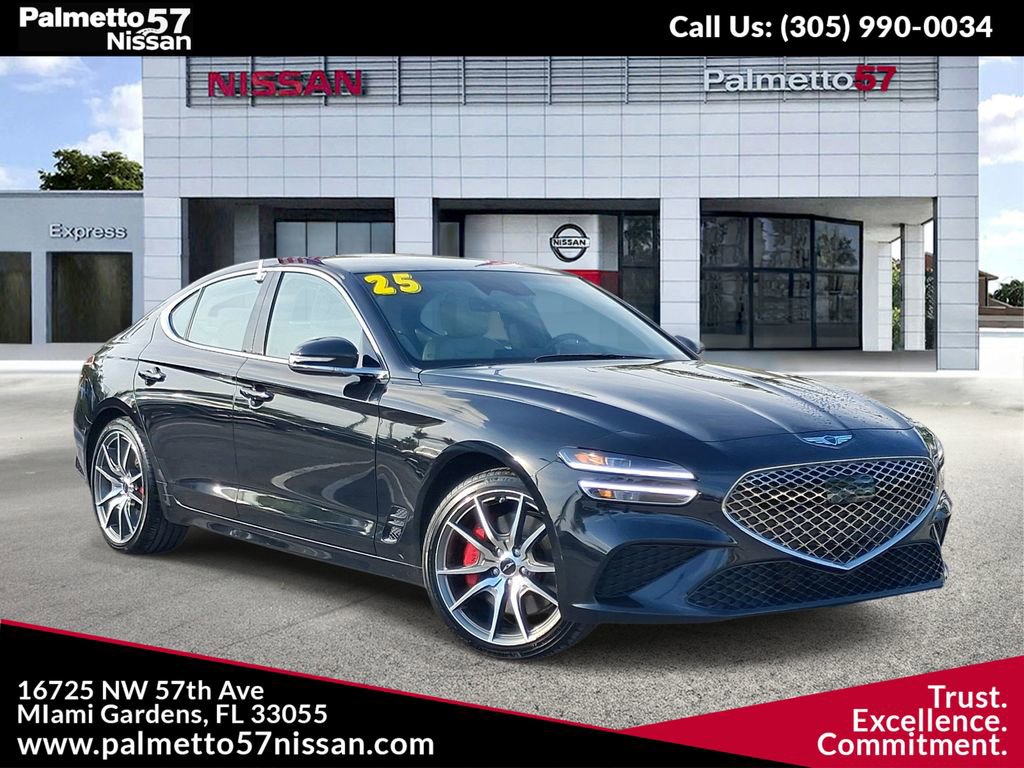 Used 2025 Genesis G70 2.5T RWD image 1
