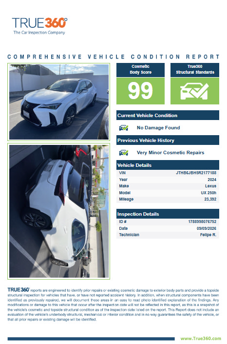 Used 2024 Lexus UX 250h F Sport FWD image 2