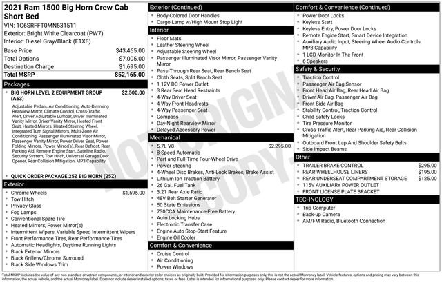 Used 2021 RAM 1500 Big Horn image 4