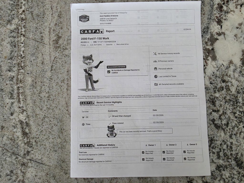 Used 2000 Ford F150 XL RWD image 10