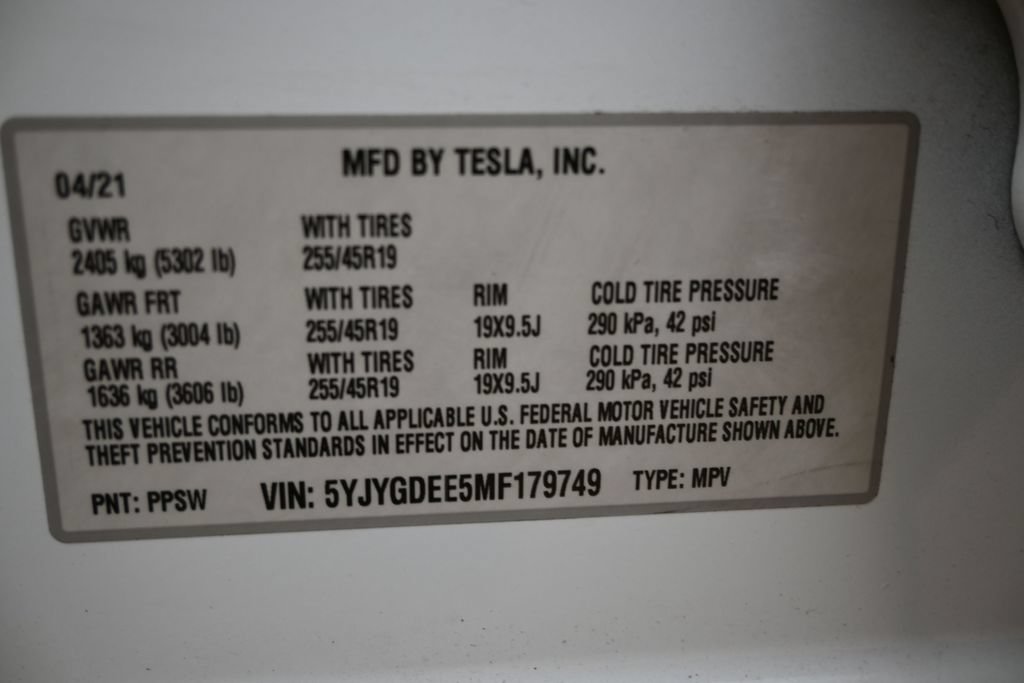 Used 2021 Tesla Model Y Long Range AWD/4WD image 44