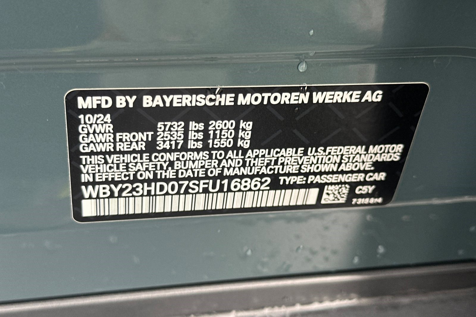 Used 2025 BMW i4 eDrive40 w/ Parking Assistance Package RWD image 39