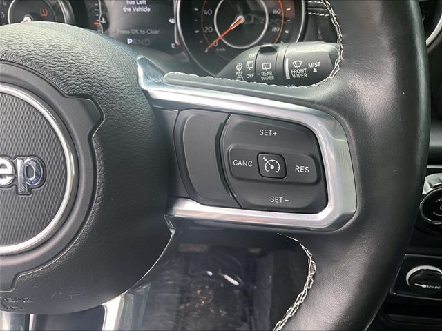 Used 2021 Jeep Wrangler Unlimited Sahara w/ Uconnect 4C Nav & Sound Group AWD/4WD image 24