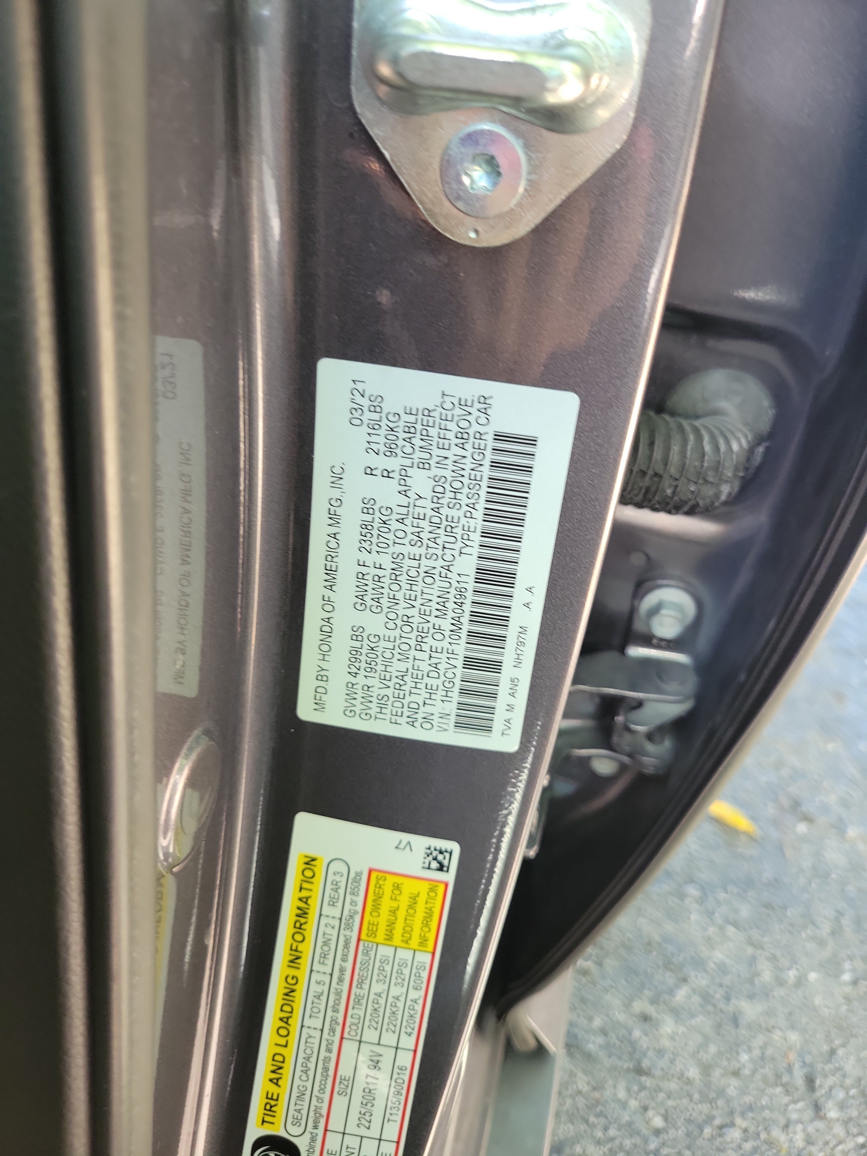 Used 2021 Honda Accord LX image 28