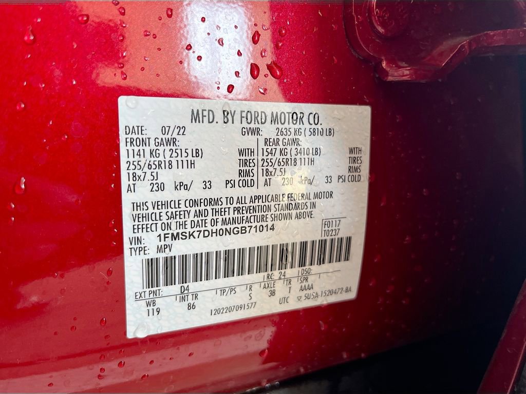 Used 2022 Ford Explorer XLT w/ Class IV Trailer Tow Package image 34