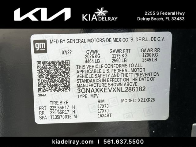 Used 2022 Chevrolet Equinox LT FWD image 33