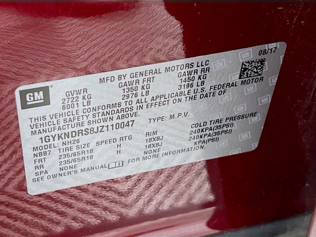 Used 2018 Cadillac XT5 Luxury w/ Driver Awareness Package image 29