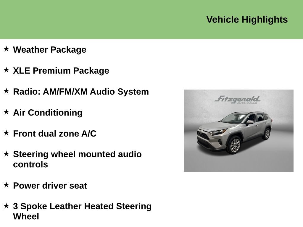 Used 2024 Toyota RAV4 XLE Premium w/ Weather Package AWD/4WD image 9