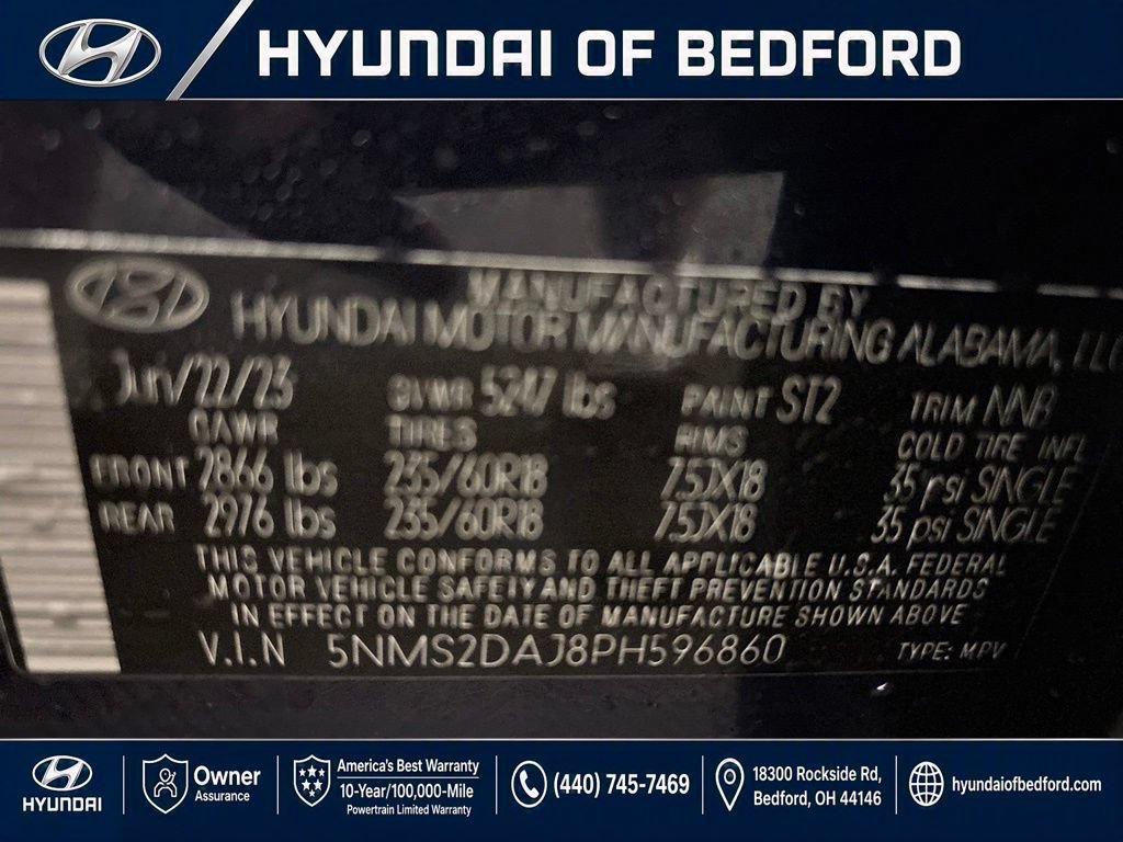 Used 2023 Hyundai Santa Fe SEL AWD/4WD image 15