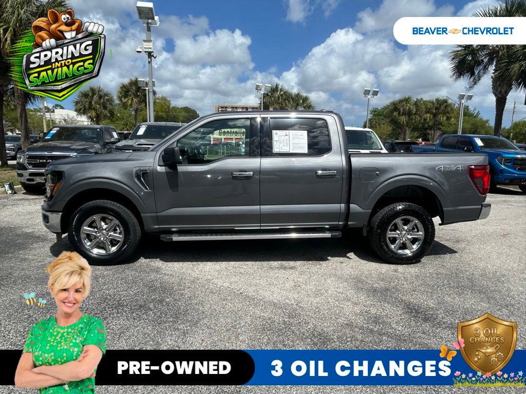 Used 2025 Ford F150 XLT w/ Equipment Group 301A Standard AWD/4WD image 4