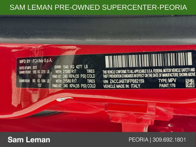 Used 2015 Jeep Renegade Latitude FWD image 28