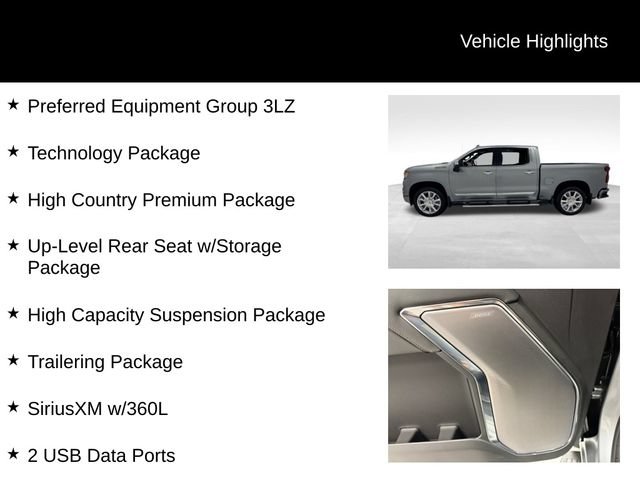 Certified 2024 Chevrolet Silverado 1500 High Country w/ High Country Premium Package AWD/4WD image 27