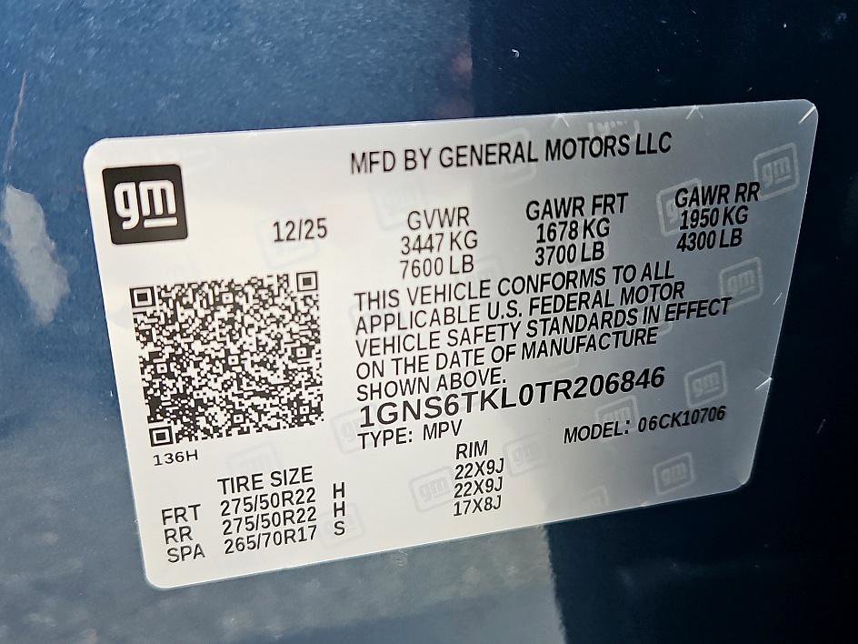 New 2026 Chevrolet Tahoe High Country w/ Sun And Tow Package image 24