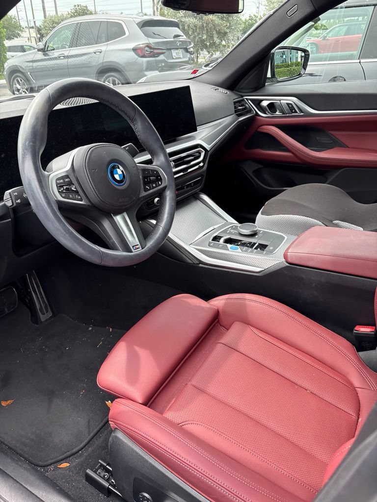 Used 2024 BMW i4 eDrive40 w/ M Sport Package RWD image 2