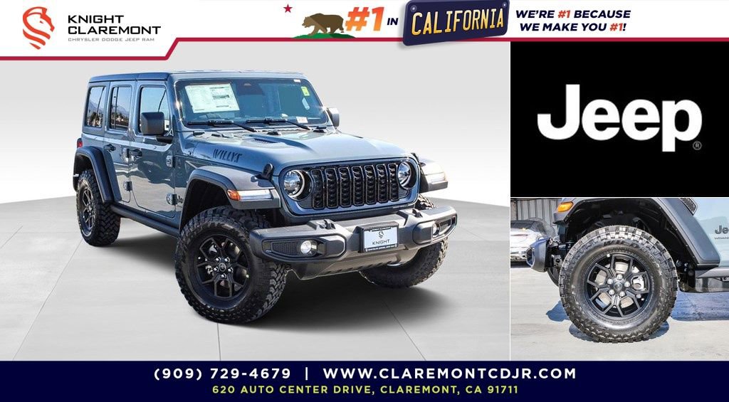 New 2026 Jeep Wrangler Unlimited Sport AWD/4WD 360° Tour