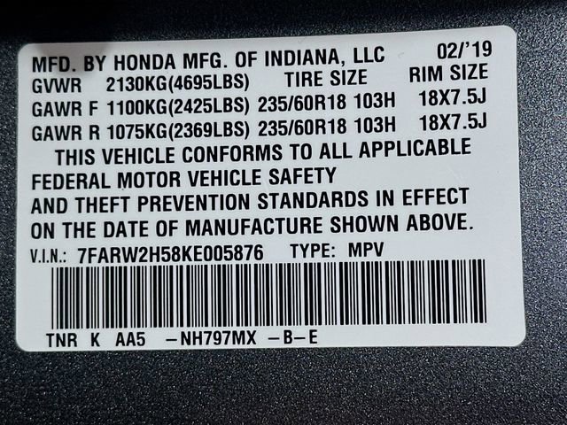 Used 2019 Honda CR-V EX image 34