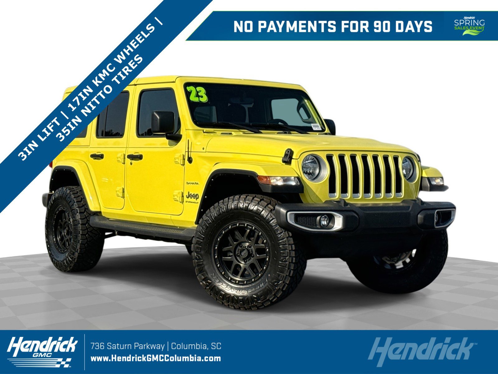Used 2023 Jeep Wrangler Sahara image 1