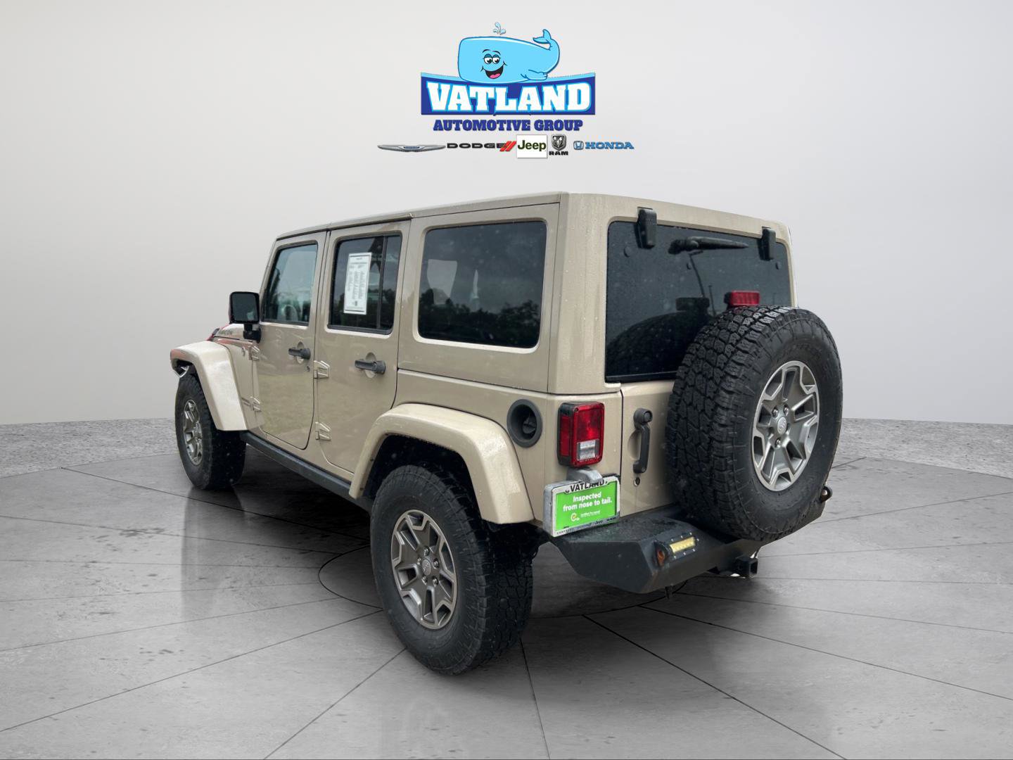 Certified 2016 Jeep Wrangler Unlimited Rubicon w/ Dual Top Group image 3