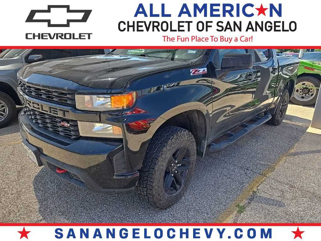 Used 2021 Chevrolet Silverado 1500 Custom Trail Boss AWD/4WD image 1