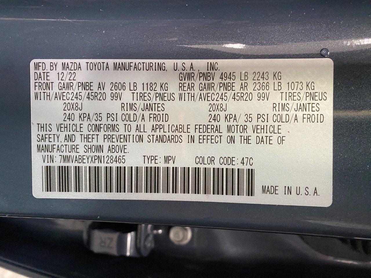 Used 2023 MAZDA CX-50 2.5 Turbo w/ Cargo Package image 32