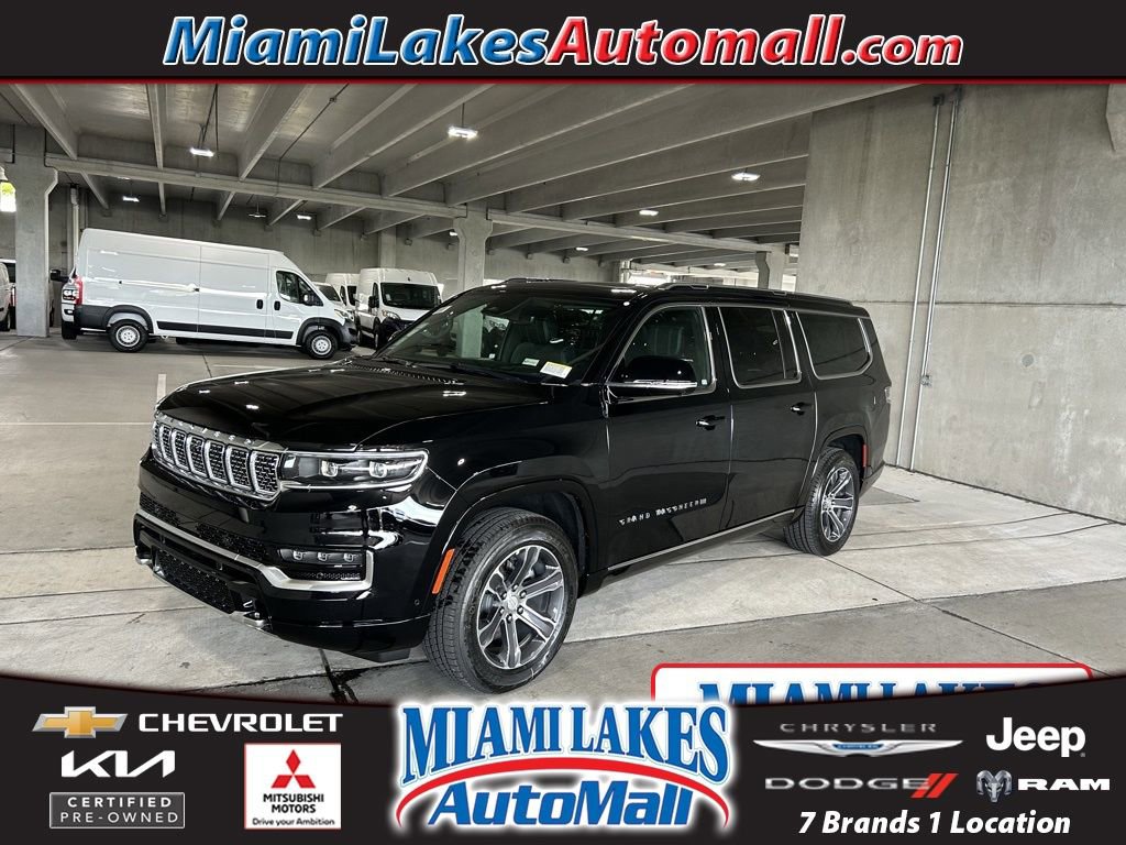 Used 2024 Jeep Grand Wagoneer L 4WD w/ HD Trailer Tow Package image 1