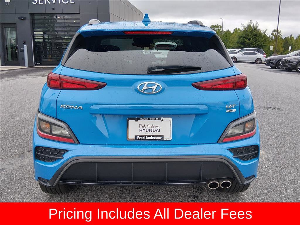 Used 2022 Hyundai Kona N Line AWD/4WD image 4