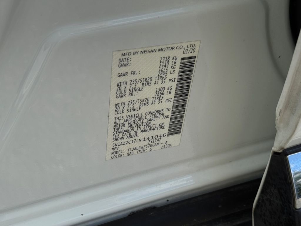 Used 2020 Nissan Murano SL w/ Cargo Package image 29