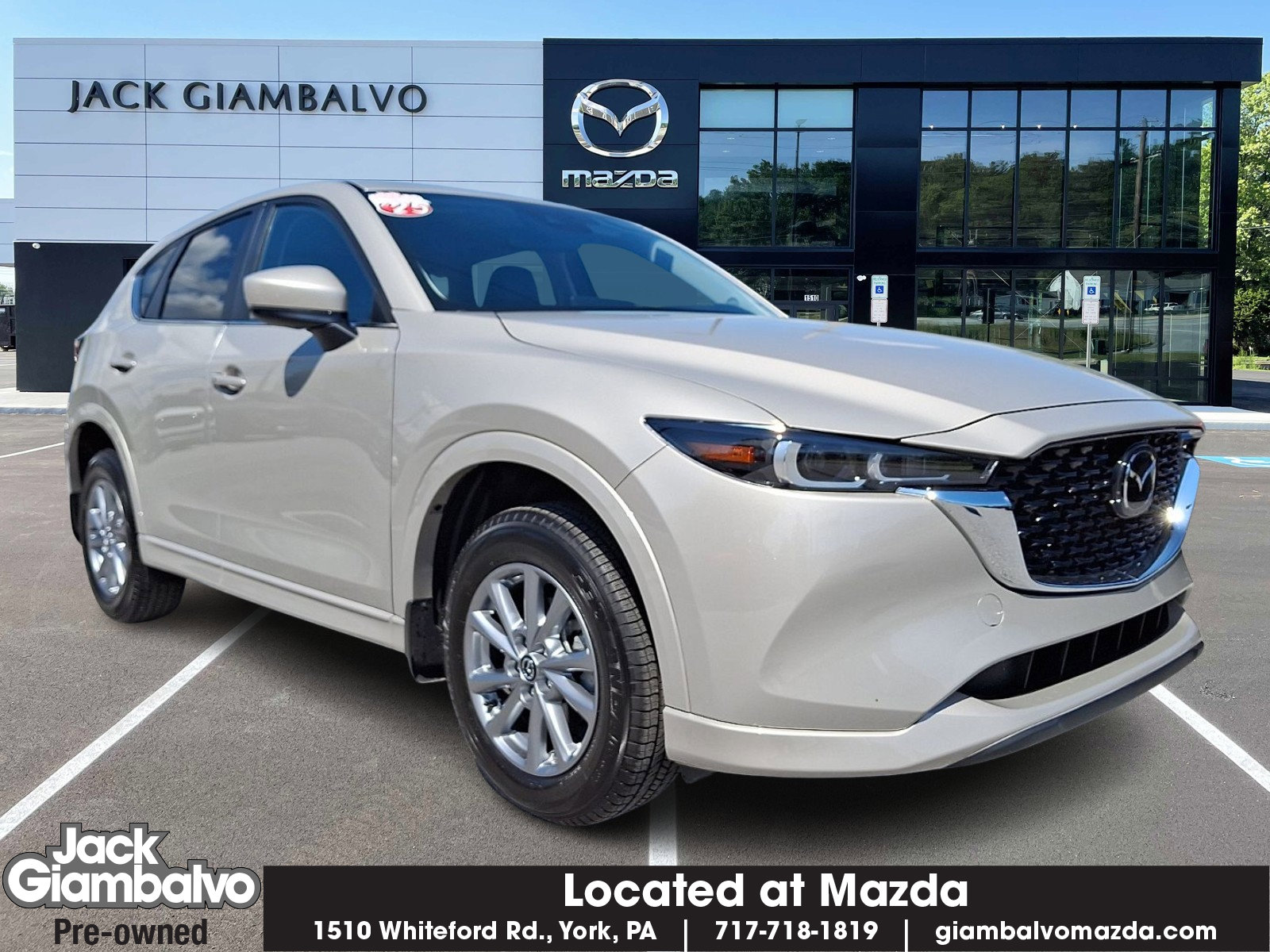 Certified 2025 MAZDA CX-5 AWD 2.5 S w/ Preferred Package image 1