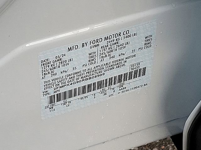 New 2024 Ford Edge SE image 9