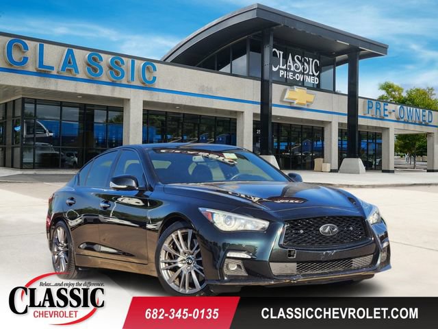 Used 2023 INFINITI Q50 Red Sport 400 w/ Black Opal Edition