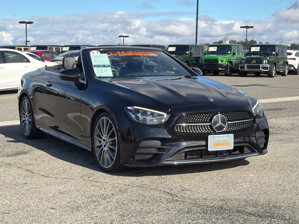 Certified 2022 Mercedes-Benz E 450 Cabriolet w/ AMG Line image 4