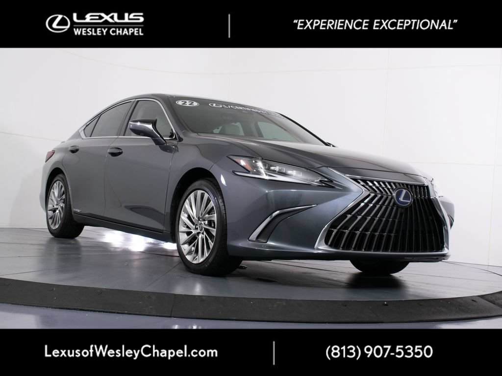 Certified 2022 Lexus ES 300h Ultra Luxury w/ Accessory Package 2 FWD video 1