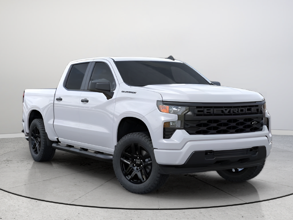 New 2026 Chevrolet Silverado 1500 Custom w/ Turbomax Blackout Package