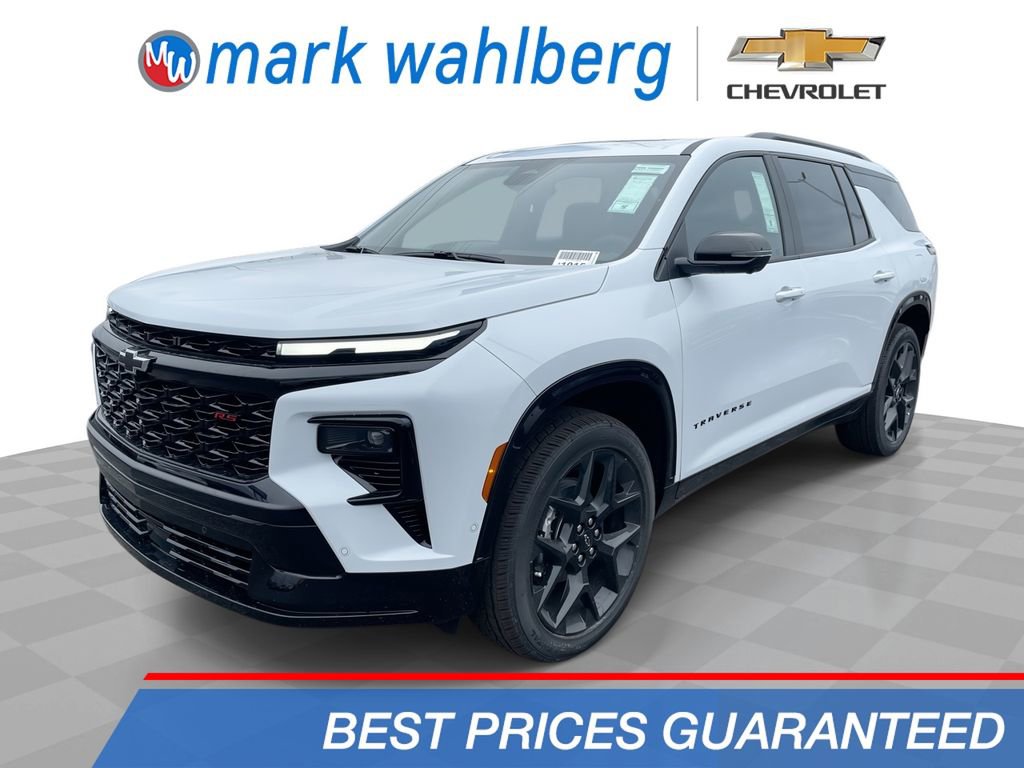New 2026 Chevrolet Traverse RS w/ LPO, Floor Liner Package AWD/4WD image 1